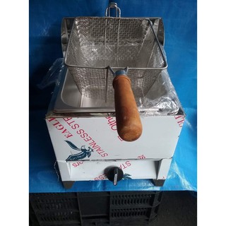 Stainless Deep fryer with cover