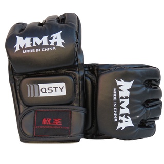Boxing gloves half-finger training Sanda juvenile fighting MMA professional split-finger UFC boxingB