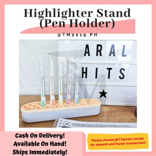 [TM2019] Multipurpose Highlighter Stand Pen Holder Organizer (1)