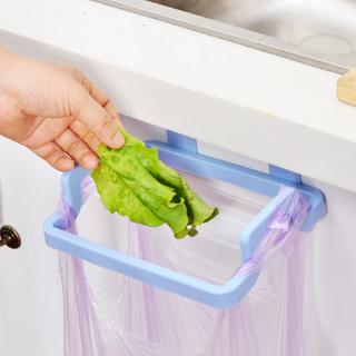 Creative Kitchen Trash Bag Holder Cabinets Towel Rack (6)