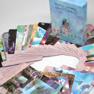 【SHIP FAST】53 The Starseed Oracle Tarot Cards Board Games English Funny Board Tarot Deck Card