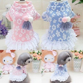 Korean-Inspired Dress Pet Dog Cat Clothes Costume