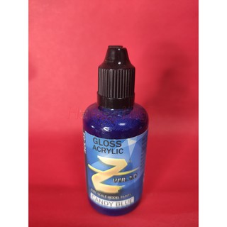 Zurc Plastic Model Paint ACL Series ACL-02 Candy Blue 50 ML