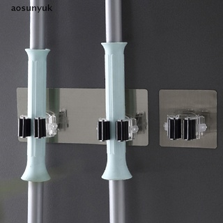[aosunyuk] Wall Mop Holder Bathroom Organizer Broom Hanger Storage Rack Mounted Accessory [aosunyuk]