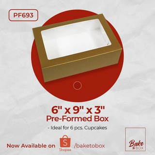 RM Boxes 6″ x 9″ x 3″ Pre-Formed [10 pcs/20 pcs]