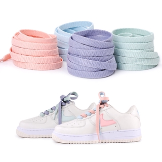 1Pair Summer Candy Color Shoelaces Women Sports Shoes Laces Flat 120/140/160cm