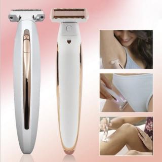 Women Electric Epilator LED Rechargeable Body Hair Trimmer Shaver Razor Remover Painless Removal Lady Bikini Depilator