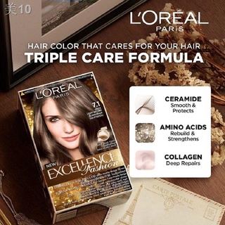 ✕Women's Haircolor, Men's Haircolor, LOREAL Excellence Fashion 7.1 Beige Light Brown