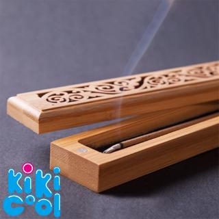 Bamboo Hollow Incense Burner Line Incense Box Aromatherapy Box 26 CM