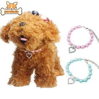 Pet Dog Cat Decorative Accessories Durable Shiny Pearl Collar for Cats Necklace