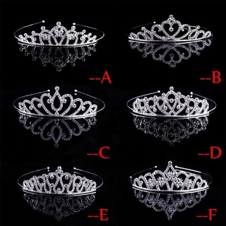 ﹍♙ 【A&j】Crown Headband Tiaras Crowns Headbands Bridal Wedding