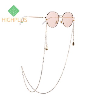 ♞ZM-Simple Glasses Water Drop Chain Sunglasses Neck Strap Eyewear Accessories
