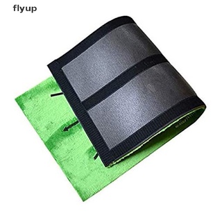 FLYUP Foldable Golf Hitting Mat Swing Training Aid Portable Golf Practice Training Mat PH