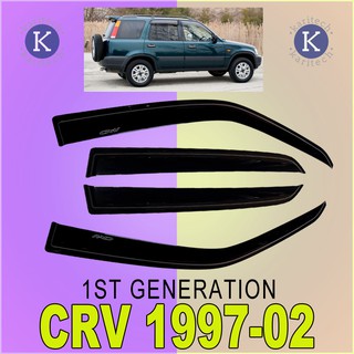 Rain Guard Window Visor for Honda CRV 1996 - 2002 Gen-1