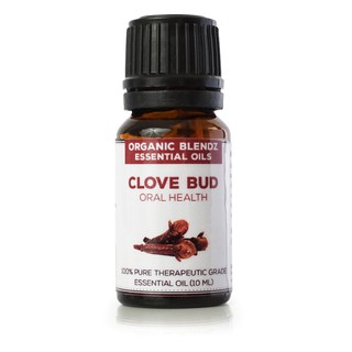 Organic Blendz Clove Bud Essential Oil, 100% Therapeutic Grade, 10ml