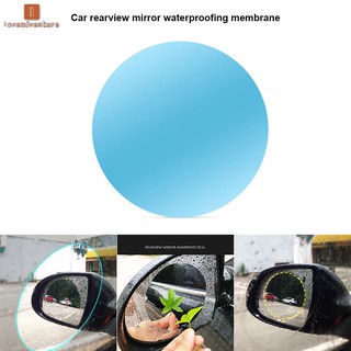 ❁❄✾LV 2 Pcs Car Rearview Mirror Film Anti-fog Rainproof Waterproof Anti-mist Nano Co