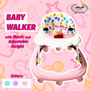 A&H Baby Walker (with Music and adjustable Height) Model 631-2