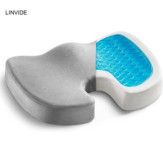 Gel Enhanced Seat Cushion - Non-Slip Orthopedic Gel & Memory Foam Cushion for Tailbone Pain - Office Chair Car Seat Cushion - Sciatica & Back Pain Relief ZZ21816 7XW7X