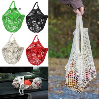 LP_Large Mesh Net Turtle Bag Durable String Shopping Bag Fruit Storage Handbag Tote
