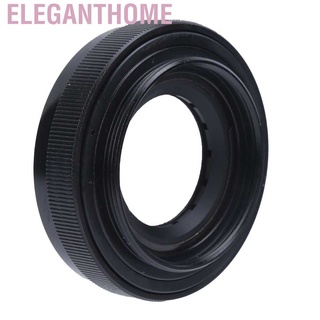 Eleganthome 1.5‑26mm Adjustable Aperture Condenser M42 to Camera Lens Adapter Ring Black