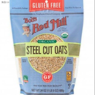 ☋◙♠Bobs Red Mill Organic Steel Cut Oats Gluten Free 24oz