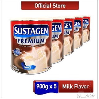 ◕✾❃【Happy shopping】 Sustagen Premium Adult Nutritional Beverage 4.5kg [900g x 5s]