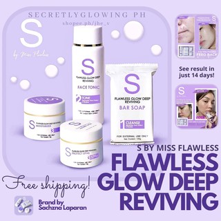 S by Miss Flawless - Flawless Glow Deep Reviving Set | Sachzna Laparan