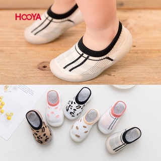 HOOYA 0-3 Years Old Toddler Shoes Non-slip Rubber Shoes Girls Boys Children Baby
