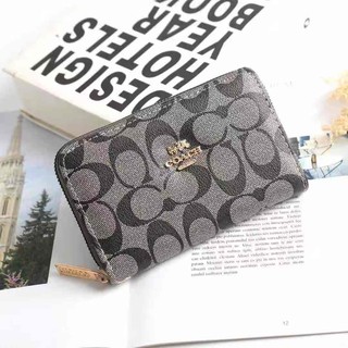 AL #1124 Korean GG Mini Ladies Wallet Hardware Zip Clutch Purse Wallet (3)