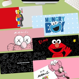 Oversized gaming mouse mat Sesame Street Cartoon creative cute table mat keyboard pad personalized c