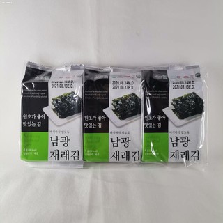 snacks○✶❉NKF Namkwang Traditional Laver Nori Roasted Seaweeds 4g 3pcs per pack