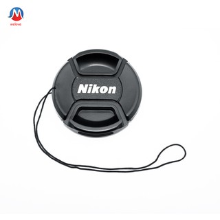 Camera Lens Cap With Anti-lost Rope Protection Cover for Nikon 52mm/55mm/58mm/62mm/67mm/72mm/77mm/82
