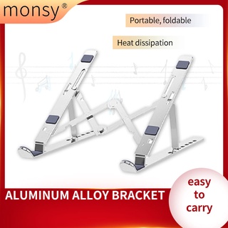 Laptop Stand Aluminum Alloy Material Laptop Heighten Bracket Foldable Portable Notebook Stand