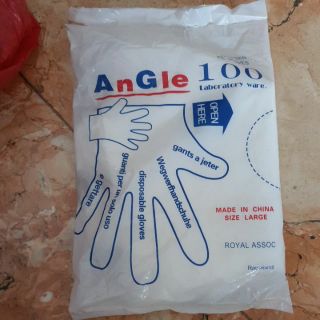 DISPOSABLE Plastic gloves 100pcs