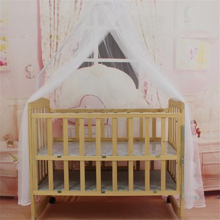 Baby Bed Mosquito Net Mesh Dome Curtain Net for Toddler Crib Cot Canopy (1)