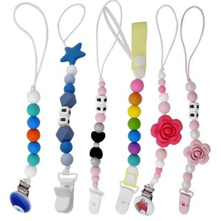 Infant Baby Chews Nipple Chains Pacifier Silicone