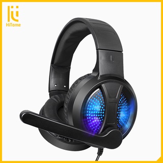 Gaming Headphones PC Noise Cancelling Headphones Wired Headset with Mic for PC/Laptop/Cell Phone