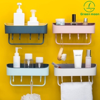 Bathroom Shelf Organizer with Towel Rack Multifunctional drain rack Shower Kitchen Rack Storage