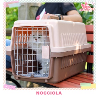 【Ready Stock】♈Pet carrier travel cage dog cat crates airline approved