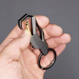 Fashion Men's motorcycle car keychain Metal Keyring Keychain Key Chain Ring Keyfob Gift (3)