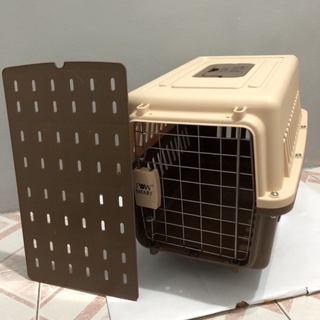 Pet carrier travel cage dog cat crates airline approved (5)