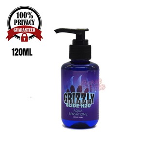 Secret Corner Grizzly Slide H2O 120Ml Water Based Premium Lubricant Vagina Anal Lube For Sex Toy
