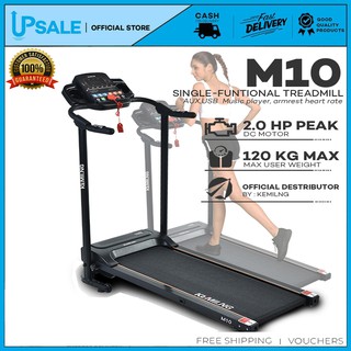 【Warranty】New Model Single Function Foldable Easy Installment Fitness Treadmill And Mountain Bicycle