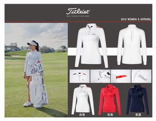 Tit golf Long Sleeves Women's Golf Apprael ladies Quick Dry Golf T Shirt