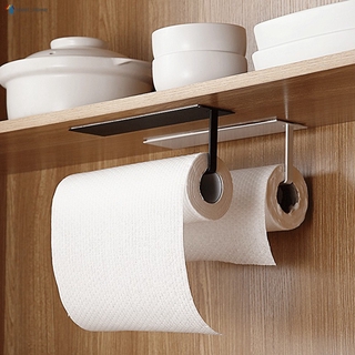 Paper Towel Holder Under Kitchen Cabinet Self Adhesive Towel Paper Holder Stick on Wall (8)