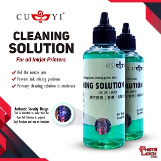 100ml CUYI Cleaning Solution for Inkjet Printer | Cleaning Solution for DTF Printer | Syringe w/Hose