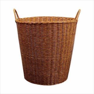 clothes basket laundry basket Laundry basket woven frame clothes dirty laundry household rattan big blue basket laundry basket Lou bucket
