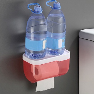 Waterproof Toilet Paper Holder for Toilet Paper Towels Holder Wall Mounted Bathroom Dispenser Storag