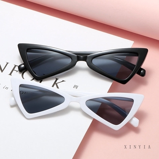 Hip-hop Small Cat Eye Shades Cat-eye Triangle Sunglasses for Women Eyeglasses Fashion Eyewear with Retro Style (3)