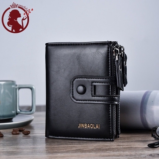 ✨ready stock✨Men Short Wallet Casual Multi-function Clutch Bag Card Package Multi-card Holder